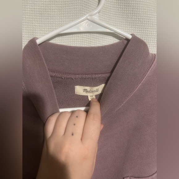Madewell Garment-Dyed (Re)sourced Cotton Studio Mockneck Sweatshirt - Picture 6 of 9